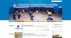 Desktop Screenshot of colegioazorin.com